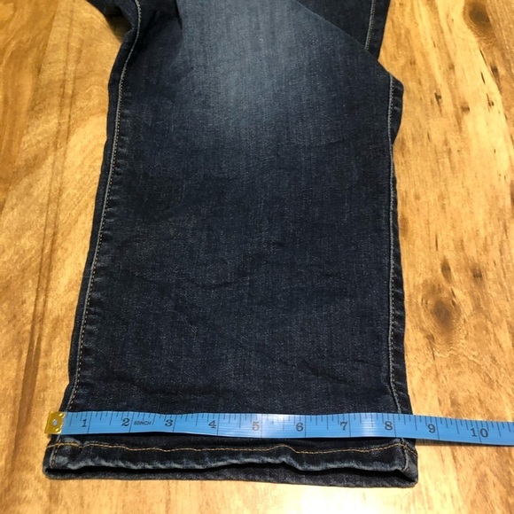Torrid Denim Stretch Super Soft Crop Jegging Blue Jeans Womens 44x23.5 Size 26 - Picture 12 of 14